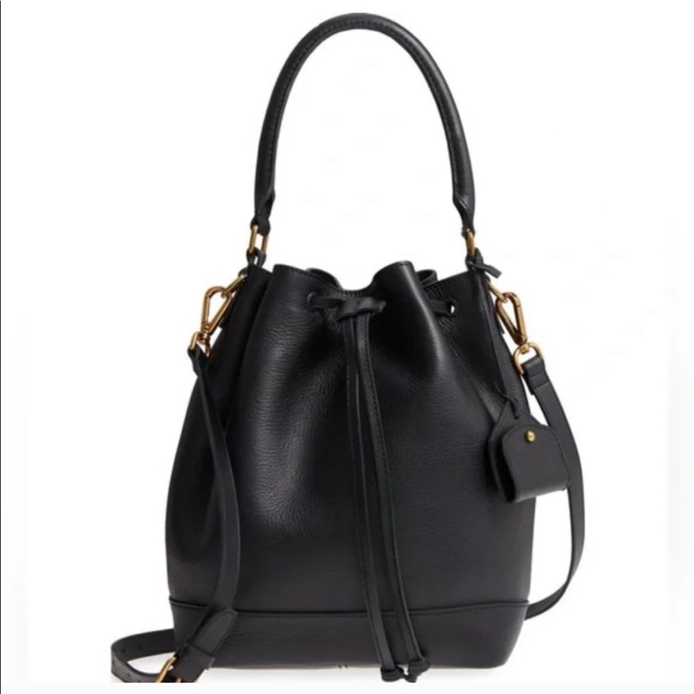 COPY - Madewell large leather bucket bag